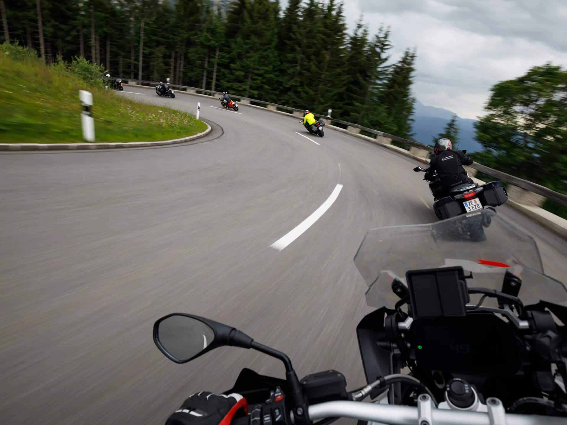 Motorradfahren in Vorarlberg